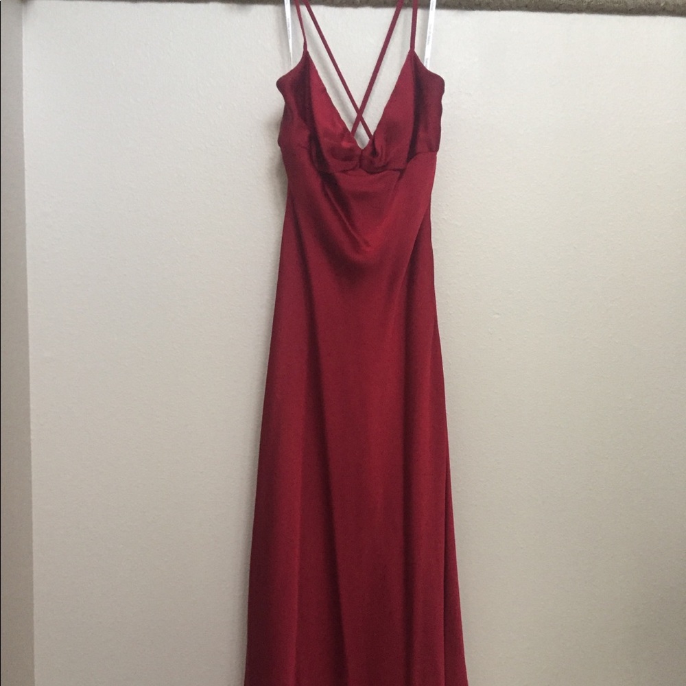 Red prom dress